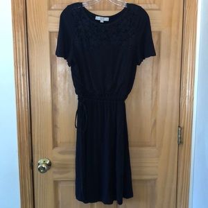 Loft Size S Navy Dress